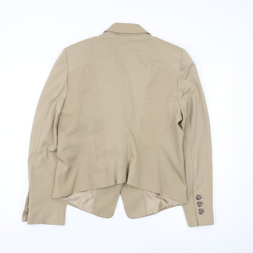 Marks and Spencer Women's Beige Suit Jacket Size 14