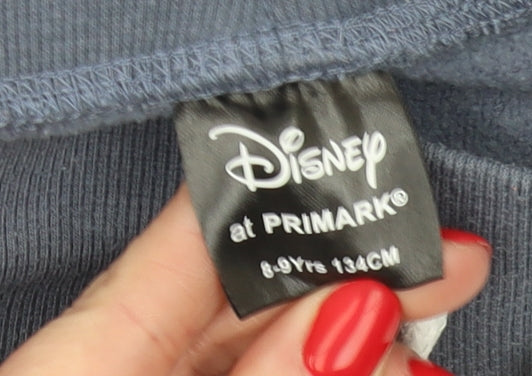Disney Girls Blue Jogger Trousers 8-9 Years