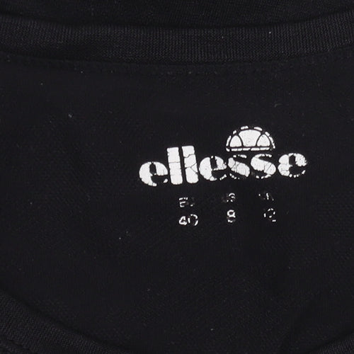 Ellesse Women's Black Athletic T-Shirt Size 12