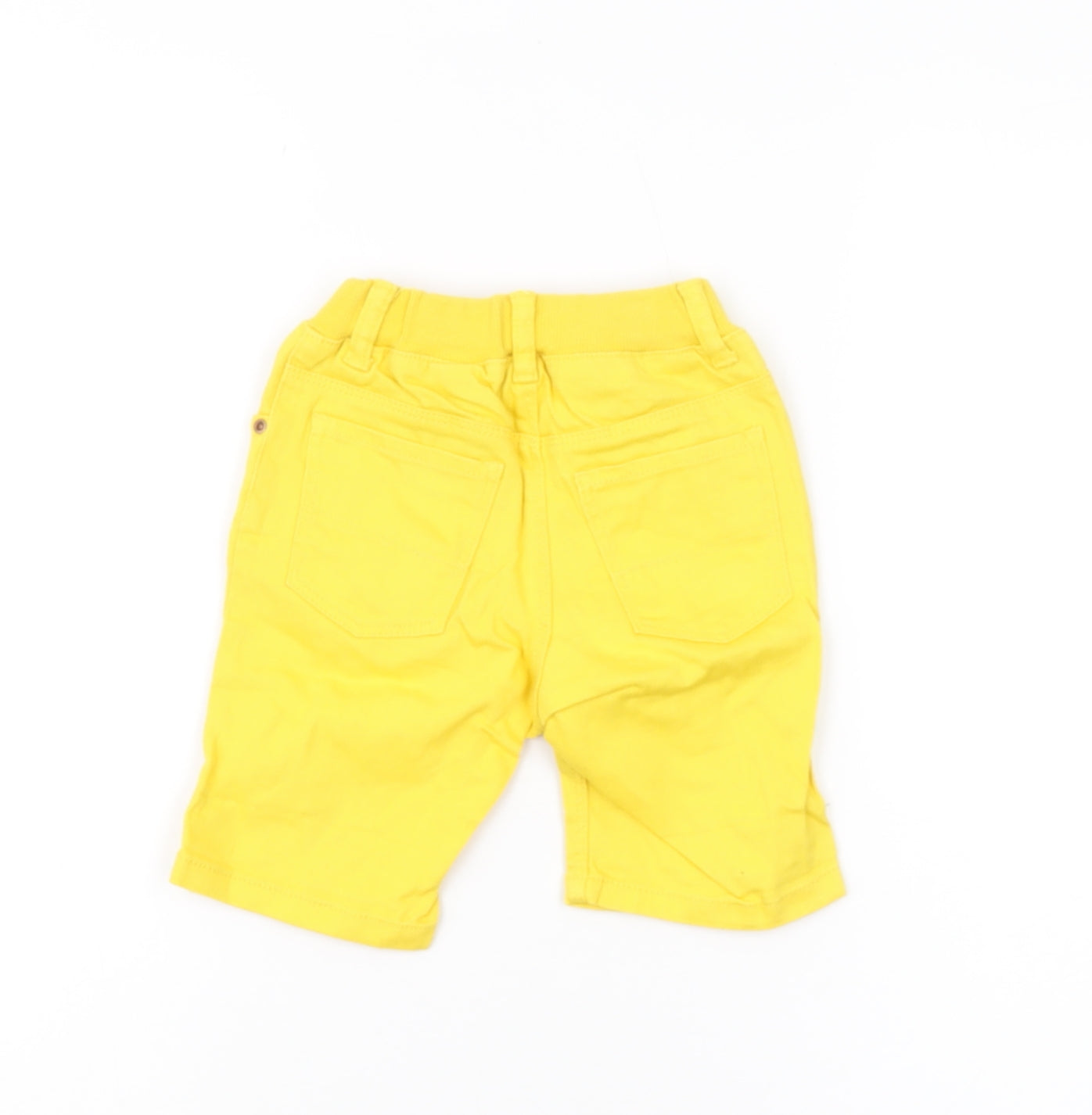 H&M Unisex Baby Yellow Shorts 18-24 Months Casual Cotton