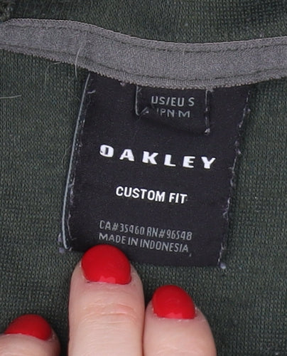 Oakley Men's Green Pullover Hoodie M Logo