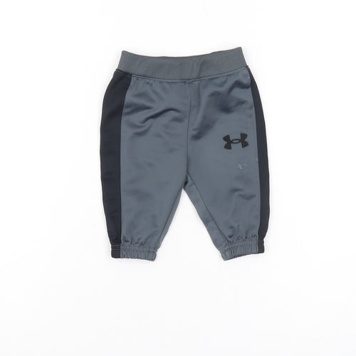 Under Armour Grey Joggers for Unisex Baby, 0-3 Months