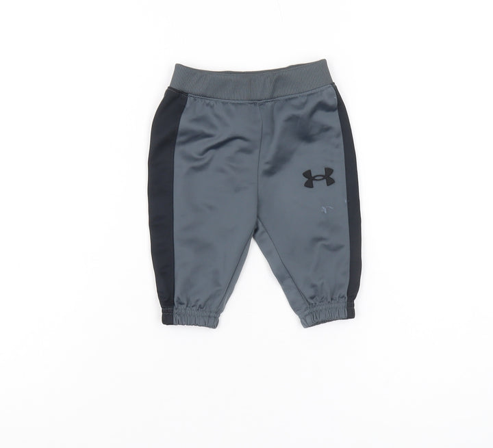 Under Armour Grey Joggers for Unisex Baby, 0-3 Months