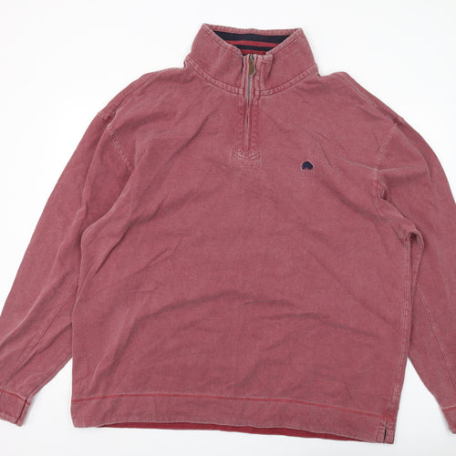 Raging Bull Men's Red 3XL 1/4 Zip Sweatshirt