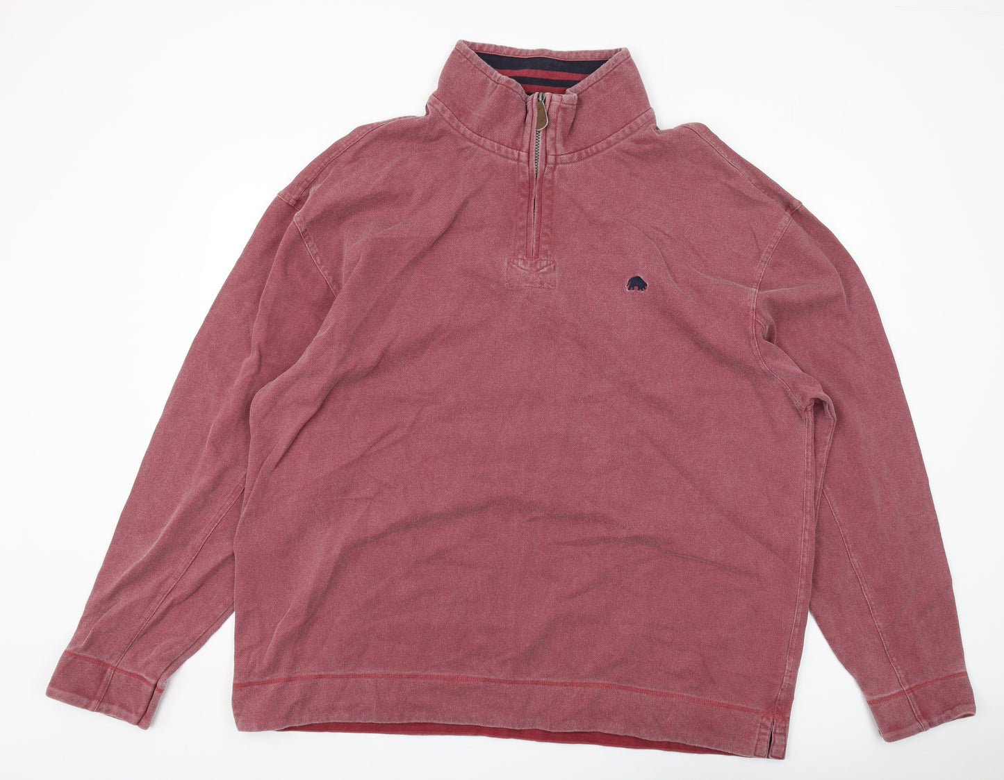 Raging Bull Men's Red 3XL 1/4 Zip Sweatshirt