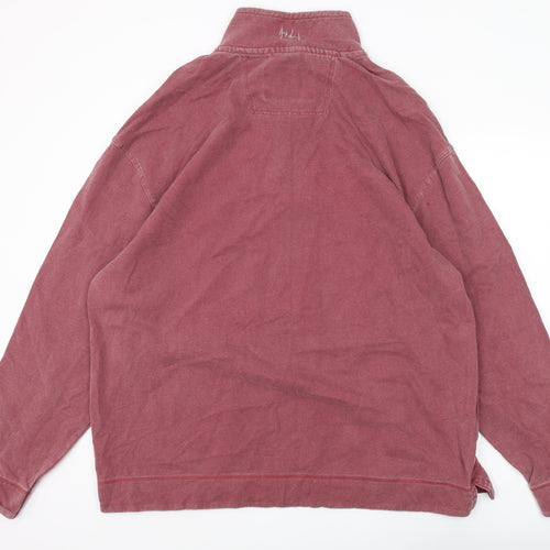 Raging Bull Men's Red 3XL 1/4 Zip Sweatshirt