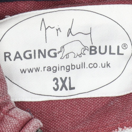 Raging Bull Men's Red 3XL 1/4 Zip Sweatshirt