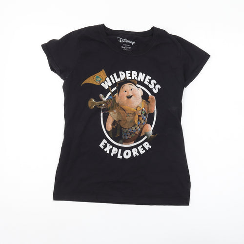 Disney Teens Black S Wilderness Explorer T-Shirt