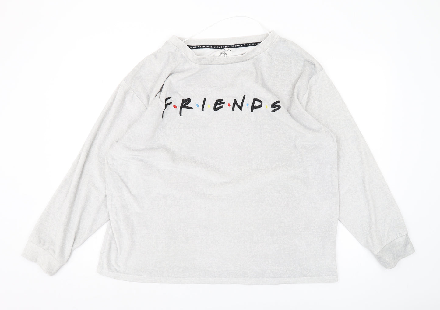 Friends Women's Grey XL Nightshirt