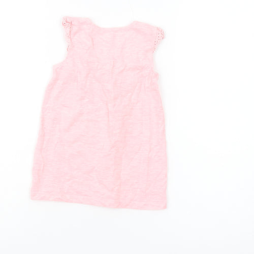 Disney Bambi Pink Girls T-Shirt Dress, 36 Months