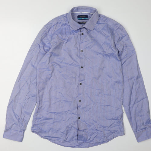 Burton Menswear London Blue Slim Fit M Shirt