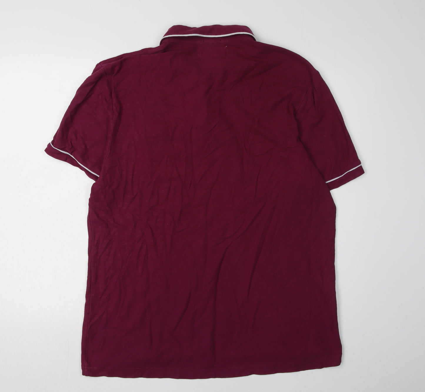 Penguin Men's Red XL Slim Fit Polo