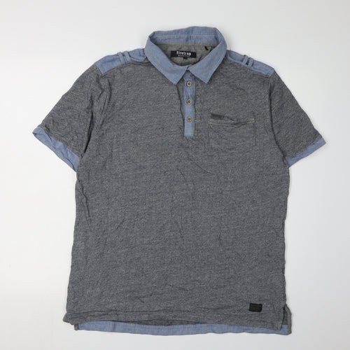 Firetrap Men's Grey Polo Shirt XL Casual Wear