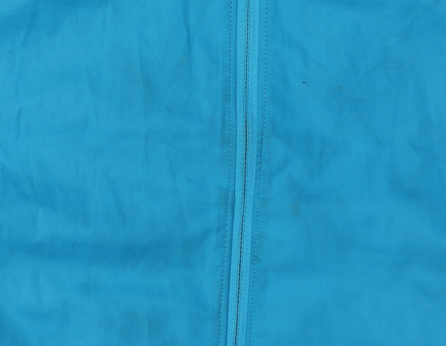 Nike Women's Blue Lightweight Hooded Windbreaker Jacket L