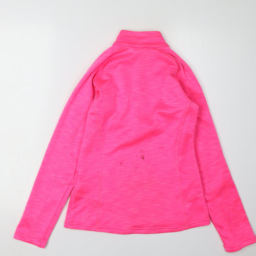 Trespass Women's Pink Henley Sweatshirt XS
