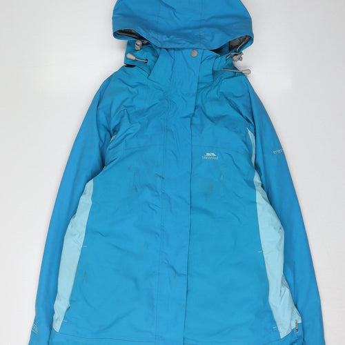 Trespass Blue Unisex Puffer Jacket Size L Winter Coat