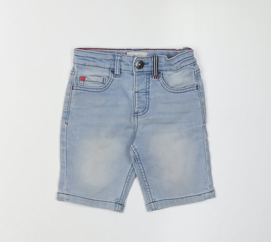 Joules Boys Blue Chino Shorts, Size 4 Years, Summer Casual