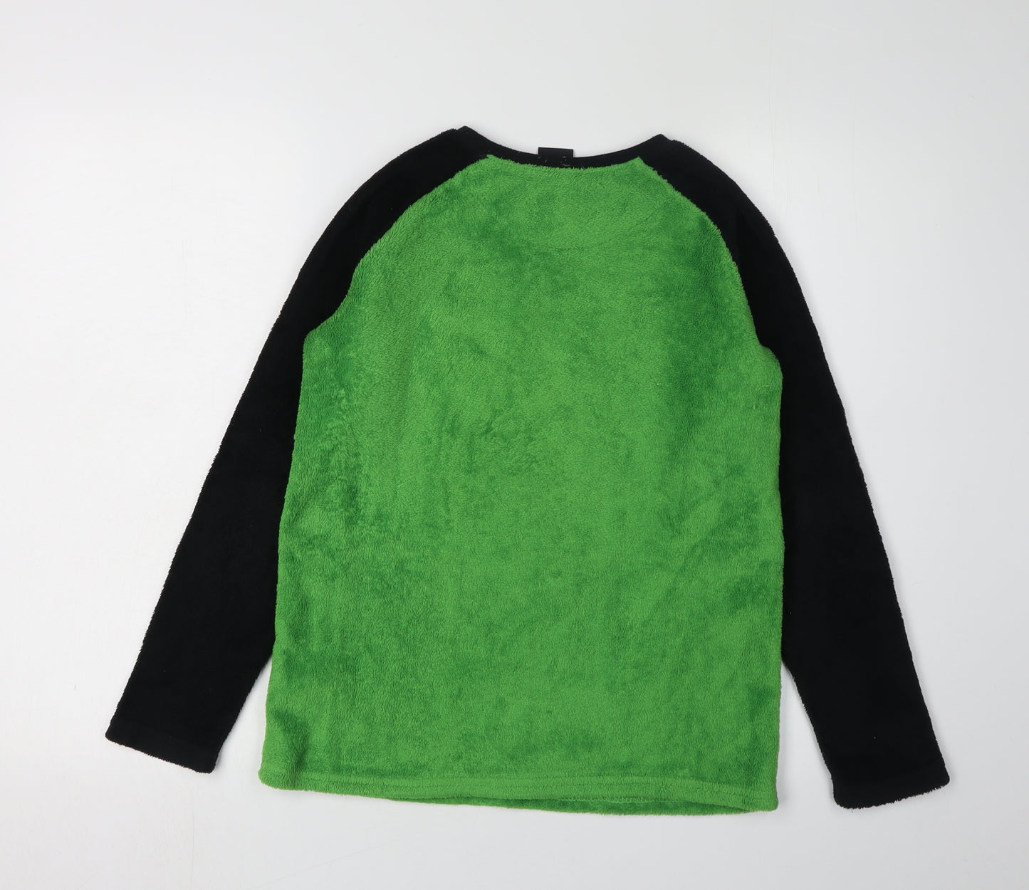 Xbox Boys Green Black Fleece Pyjama Top 11-12 Years