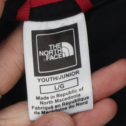 The North Face Boys Black Logo T-Shirt L