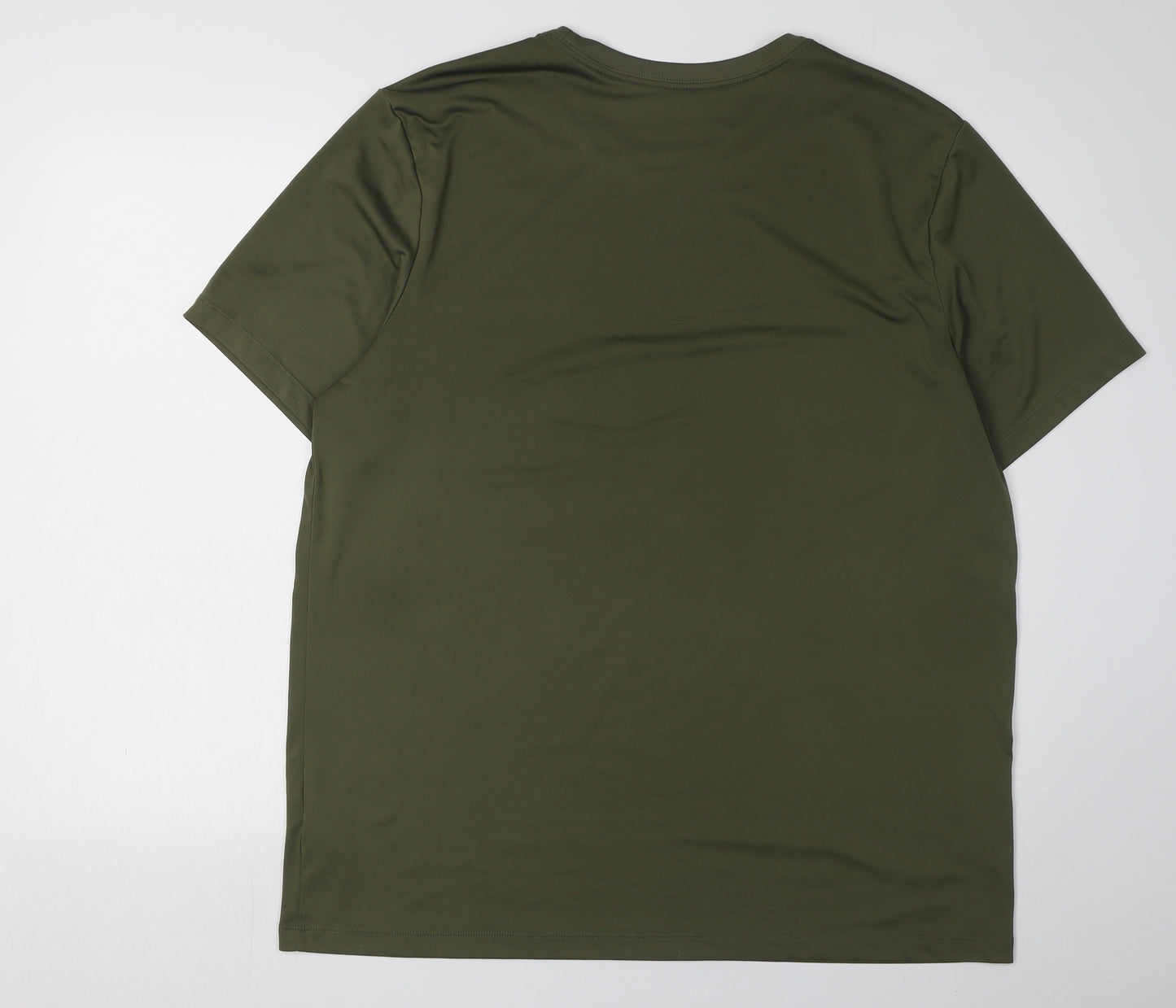 Nike Men's Green XL Dri-Fit Gym T-Shirt