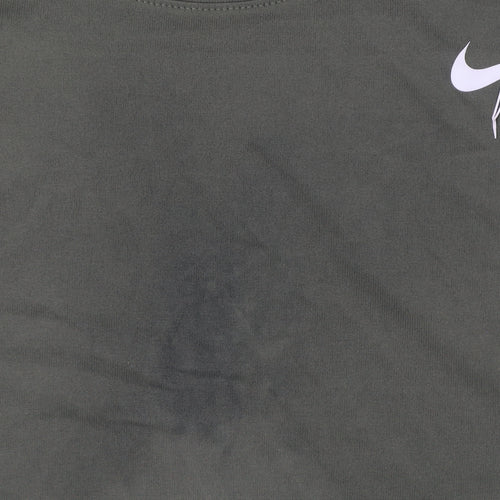 Nike Men's Green XL Dri-Fit Gym T-Shirt
