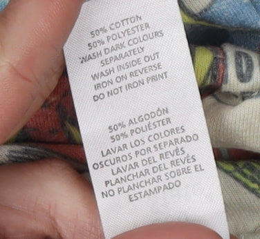 Marvel Comics Men's Captain America Graphic T-Shirt L