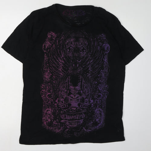 Urban Spirit Men's XL Black Gothic T-Shirt