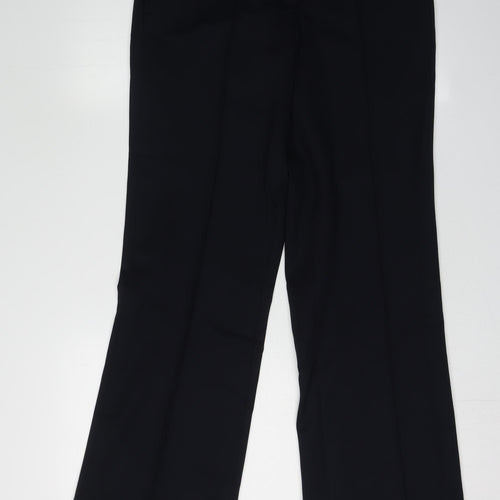 John Lewis Dress Pants Women Black Size 12 Viscose