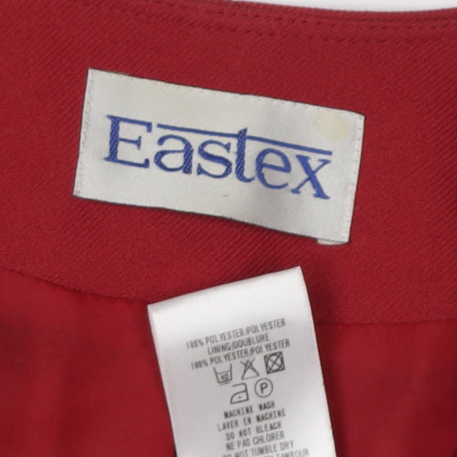 Eastex Women's Red Blazer, Size 16, Regular Fit