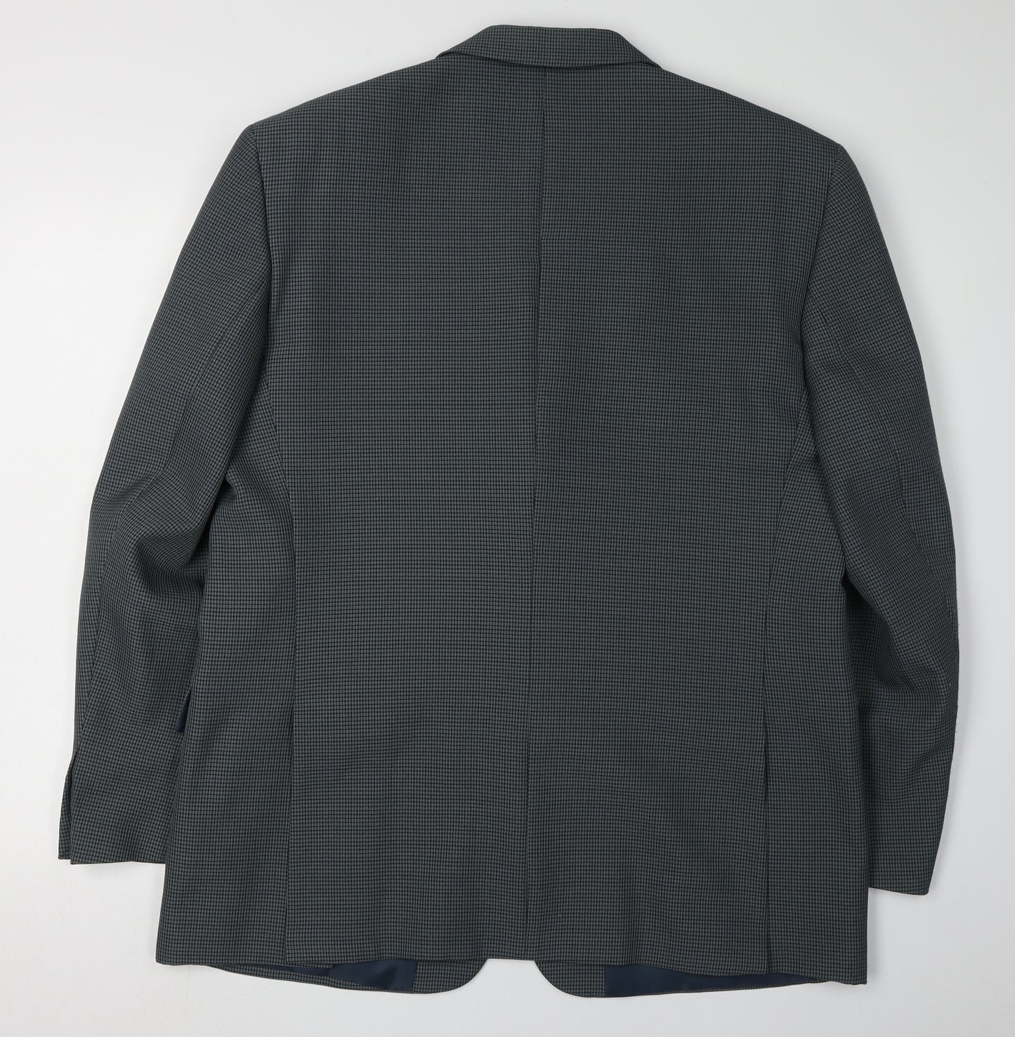 Simon Taylor Men's Green Check Blazer Size 42