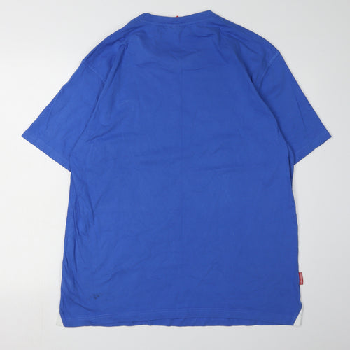 Slazenger Men's Blue XL Crew Neck T-Shirt