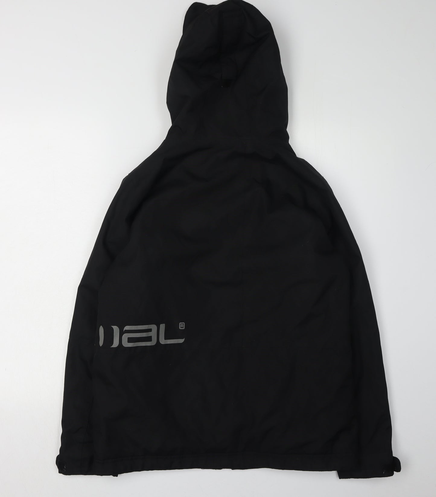 Animal Boys Black Hooded Waterproof Jacket 13-14 Years