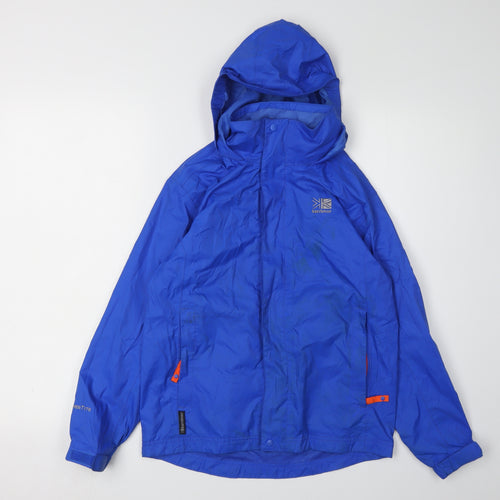 Karrimor Blue Boys Windbreaker Jacket 9-10 Years