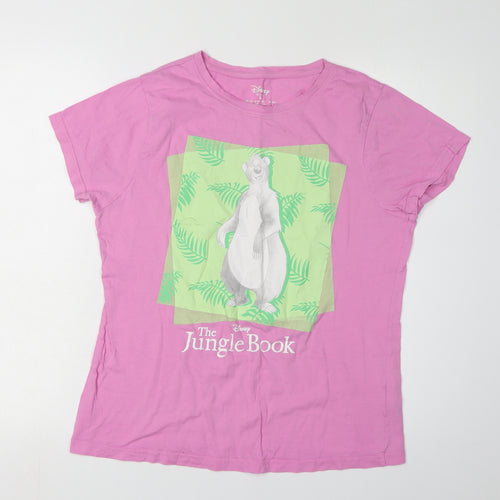 Disney Women's Pink Jungle Book T-Shirt, Size 10-12