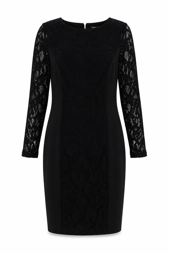 Marks and Spencer Women Black Lace Sheath Dress Size 14