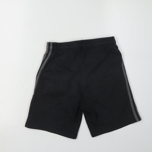 Adidas Boys Black Athletic Shorts 12 Years