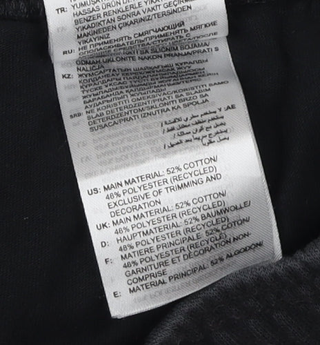 Adidas Boys Black Athletic Shorts 12 Years