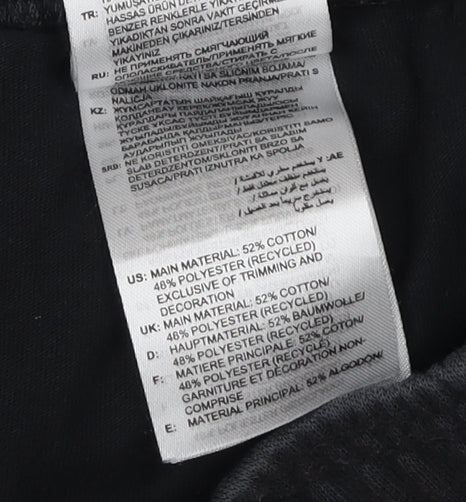 Adidas Boys Black Athletic Shorts 12 Years