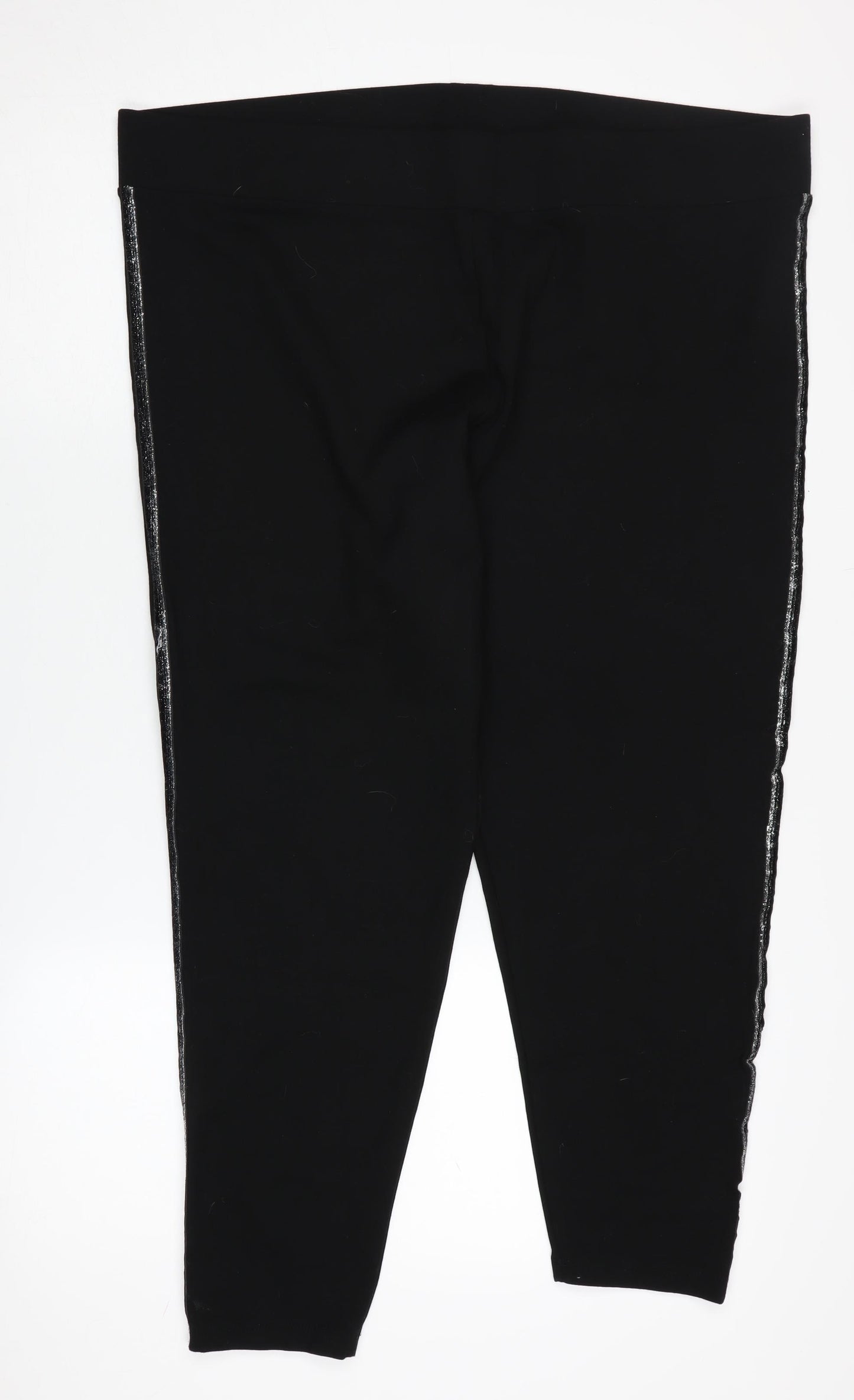 Marks and Spencer Black Ankle Leggings, Size 24, Women
