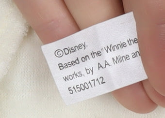 Disney Unisex Winnie the Pooh Ivory Dress, 6-9 Months