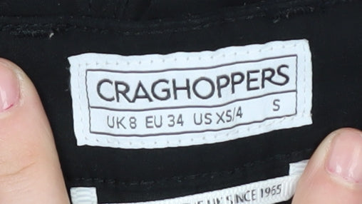 Craghoppers Women's Black Hiking Trousers Size 8