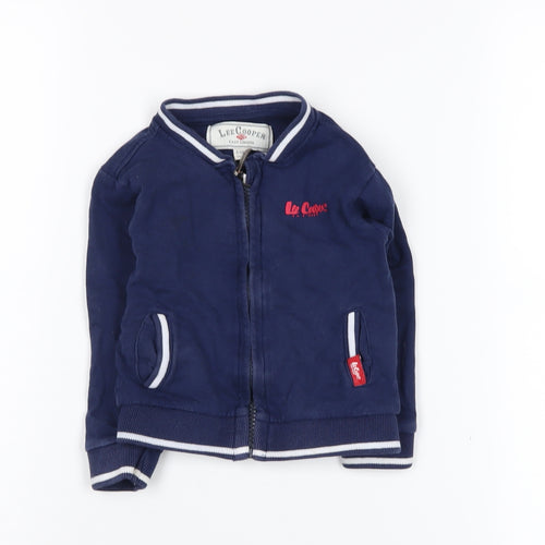 Lee Cooper Blue Unisex Baby Jacket 9-12 Months