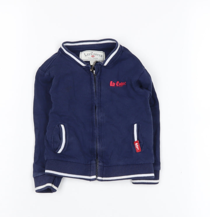 Lee Cooper Blue Unisex Baby Jacket 9-12 Months