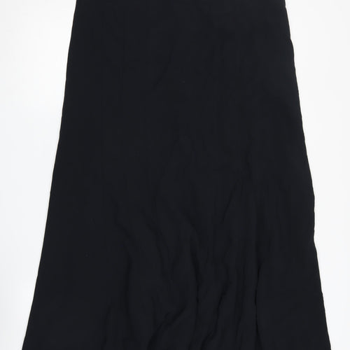 Jigsaw Women's Black Midi Skirt Size 16 Straight