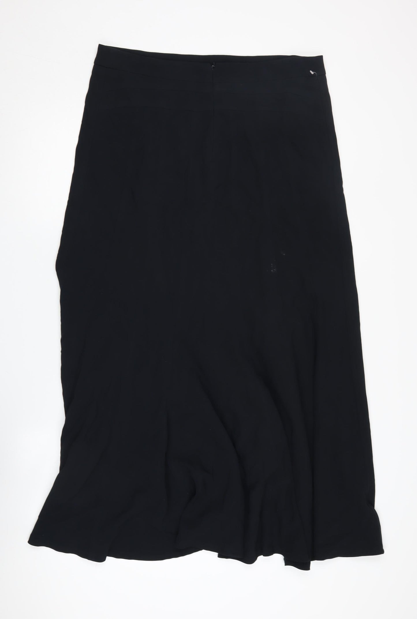 Jigsaw Women's Black Midi Skirt Size 16 Straight