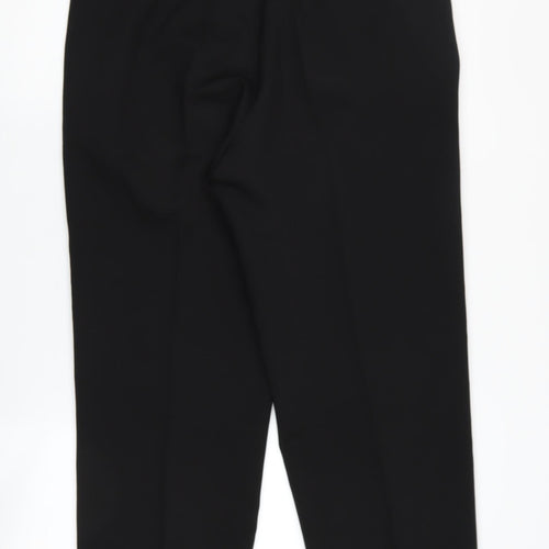 Farah Women's Black Trousers Size 14 Straight Leg