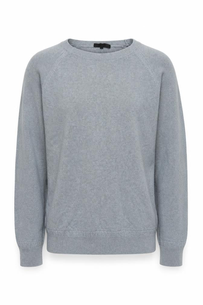 Front view of Nicole Farhi Men's Green jumper M - Cotton & Cashmere