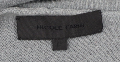 Nicole Farhi Men's Green Pullover Jumper M - Cotton & Cashmere