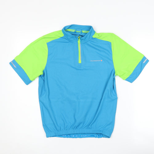Muddyfox Boys Cycling Jersey, Blue, 13 Years, Sports Top