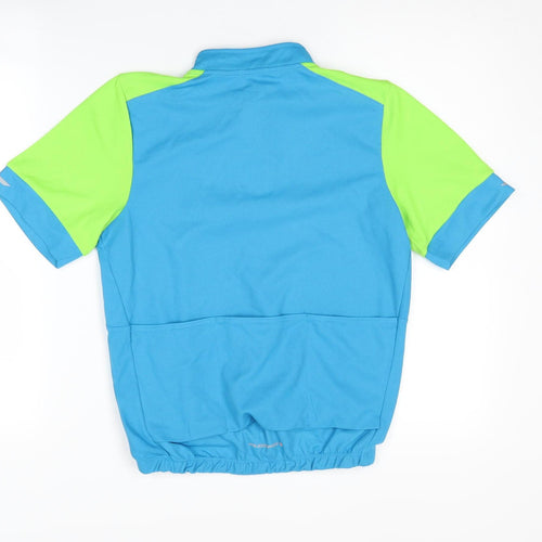 Muddyfox Boys Cycling Jersey, Blue, 13 Years, Sports Top